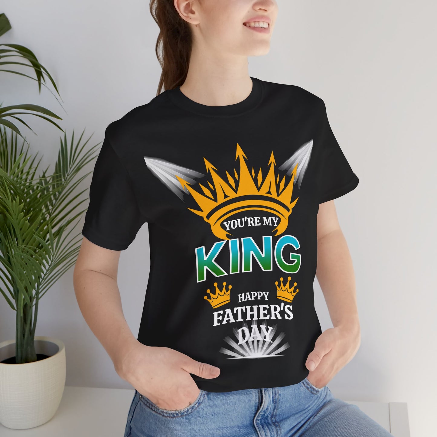 You’re My King T-Shirt – Heartfelt Happy Father’s Day Gift for Dad from Kids or Teens