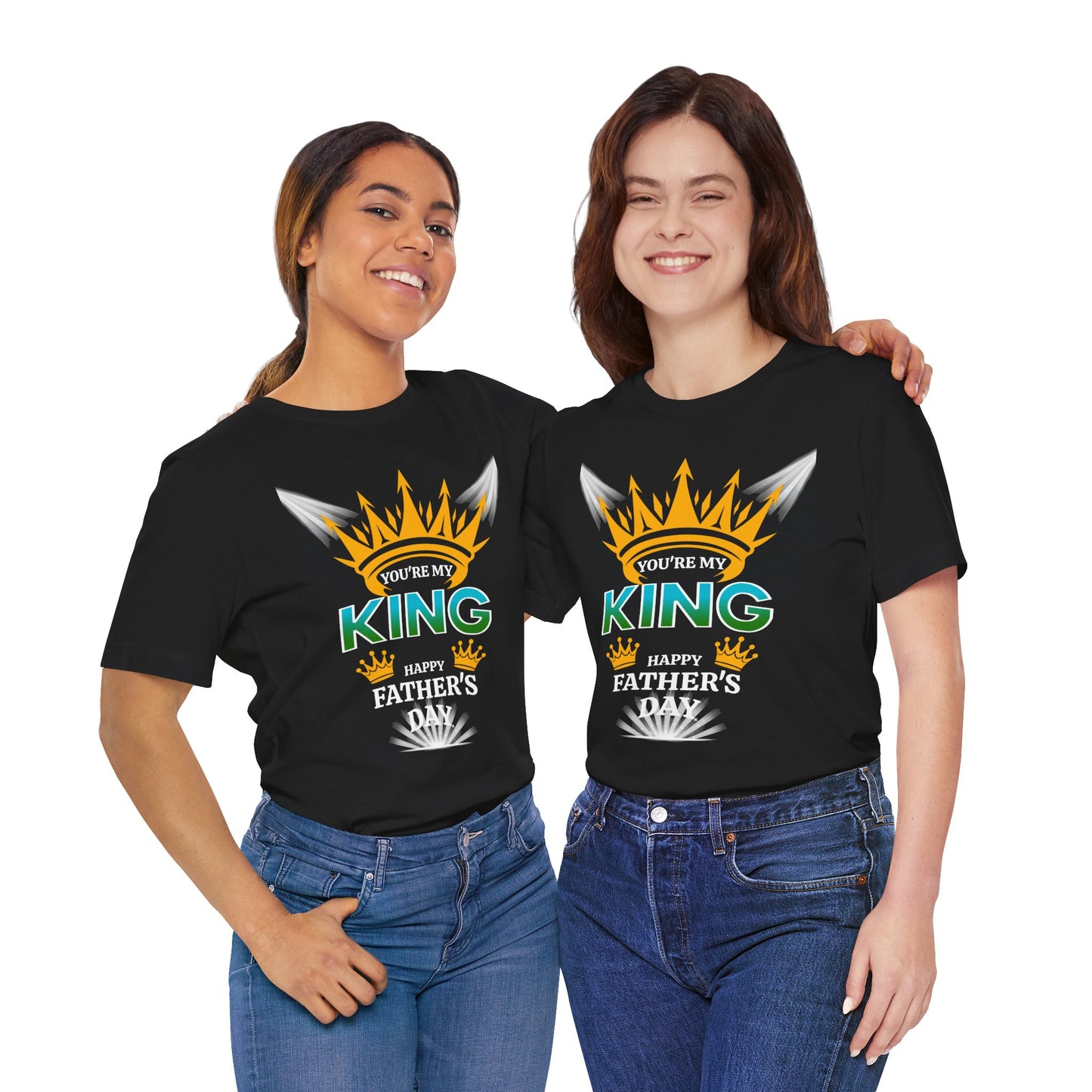 You’re My King T-Shirt – Heartfelt Happy Father’s Day Gift for Dad from Kids or Teens