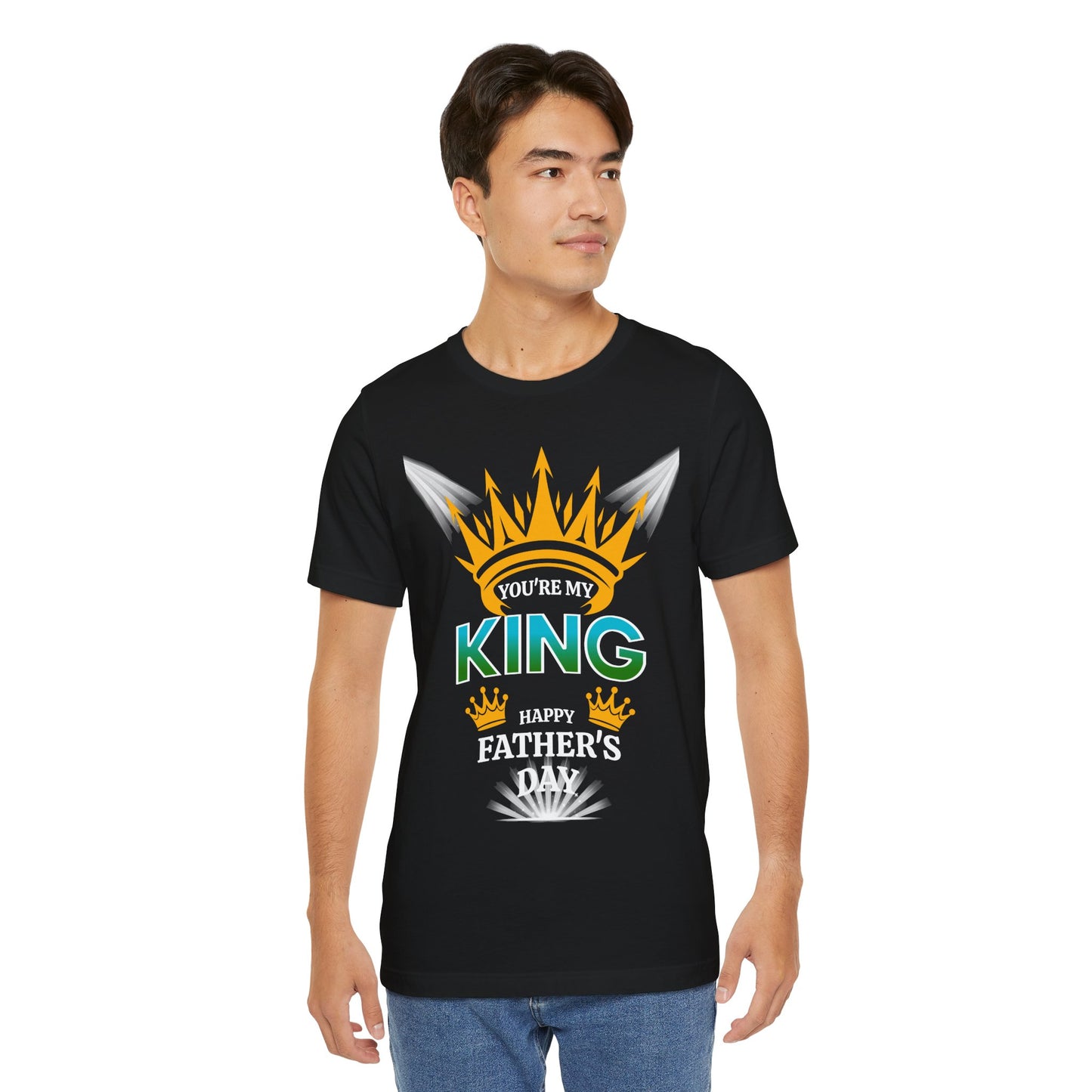 You’re My King T-Shirt – Heartfelt Happy Father’s Day Gift for Dad from Kids or Teens