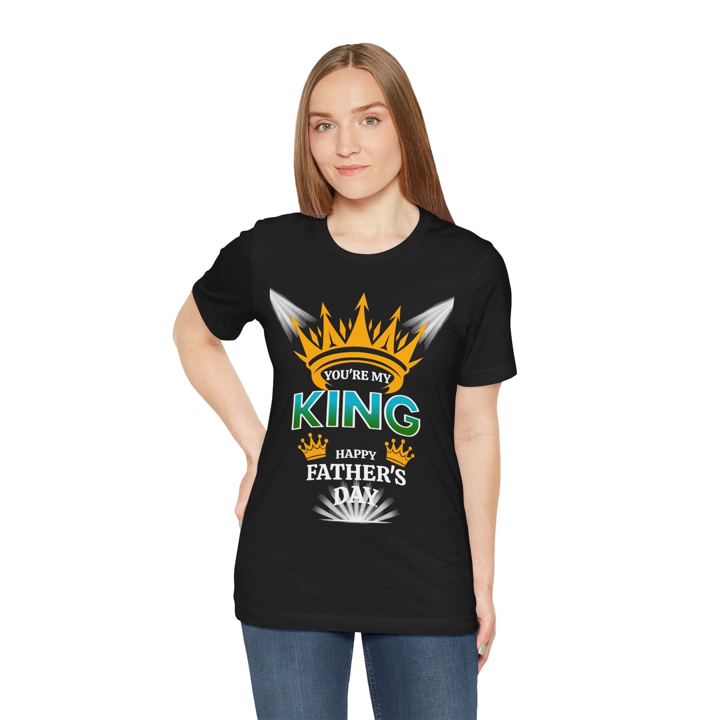 You’re My King T-Shirt – Heartfelt Happy Father’s Day Gift for Dad from Kids or Teens