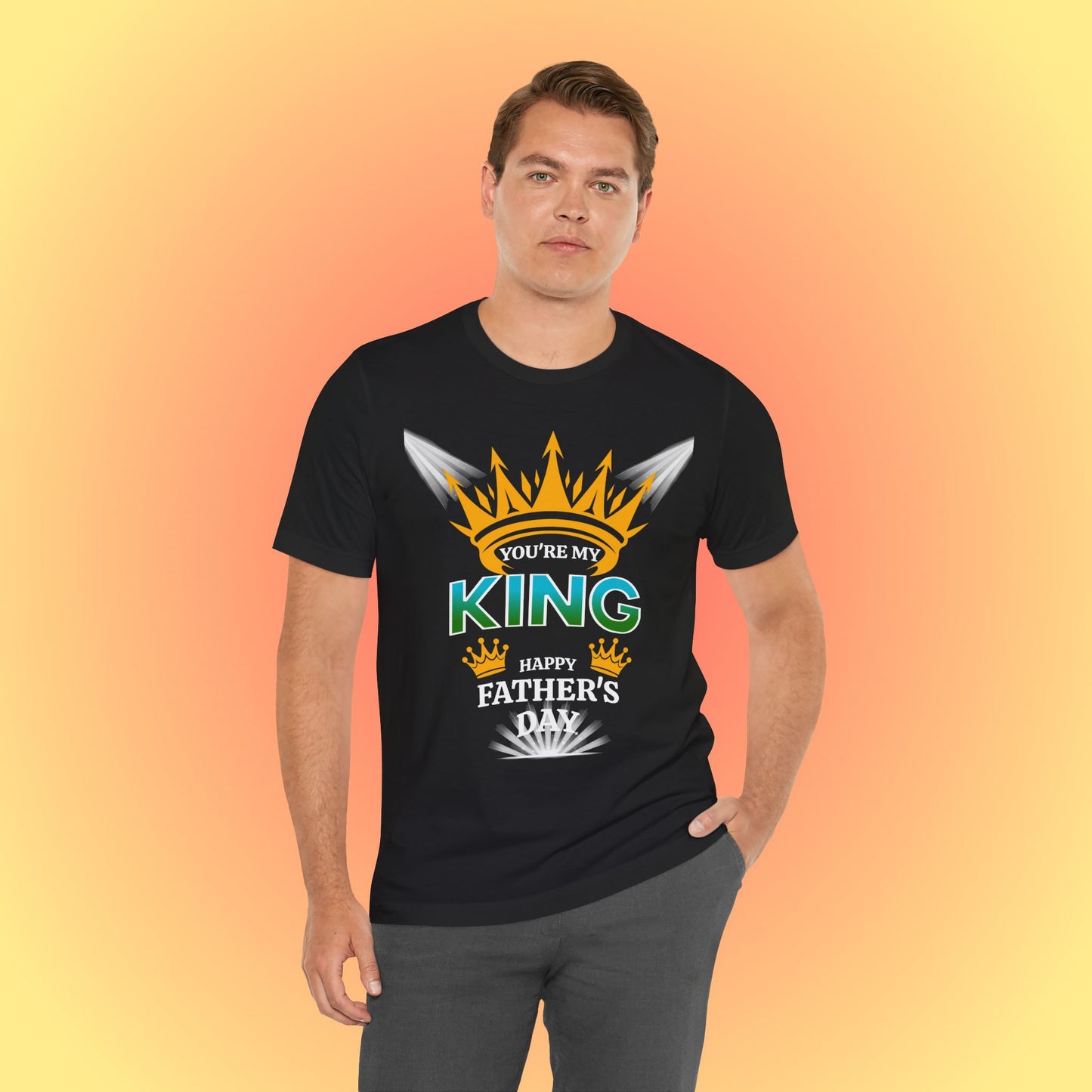 You’re My King T-Shirt – Heartfelt Happy Father’s Day Gift for Dad from Kids or Teens