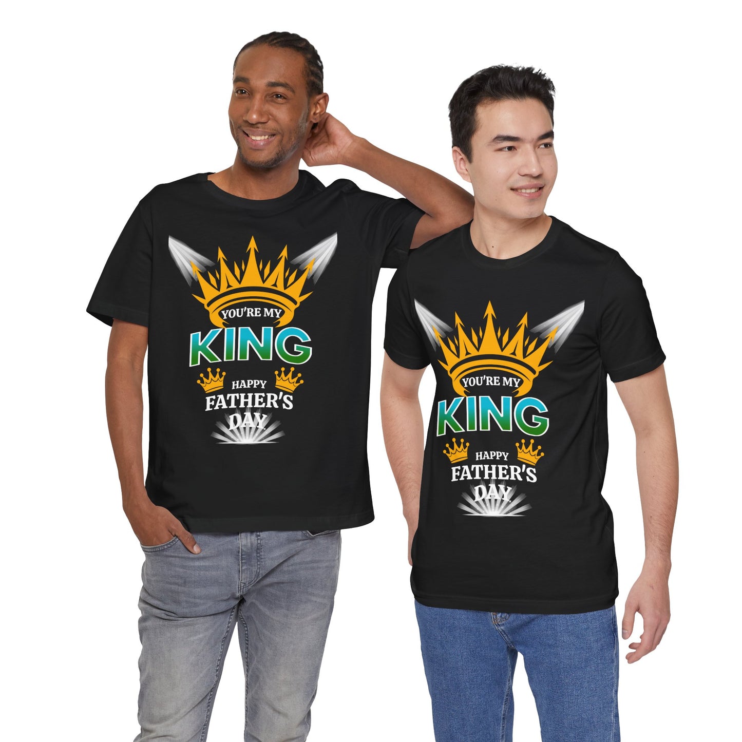 You’re My King T-Shirt – Heartfelt Happy Father’s Day Gift for Dad from Kids or Teens