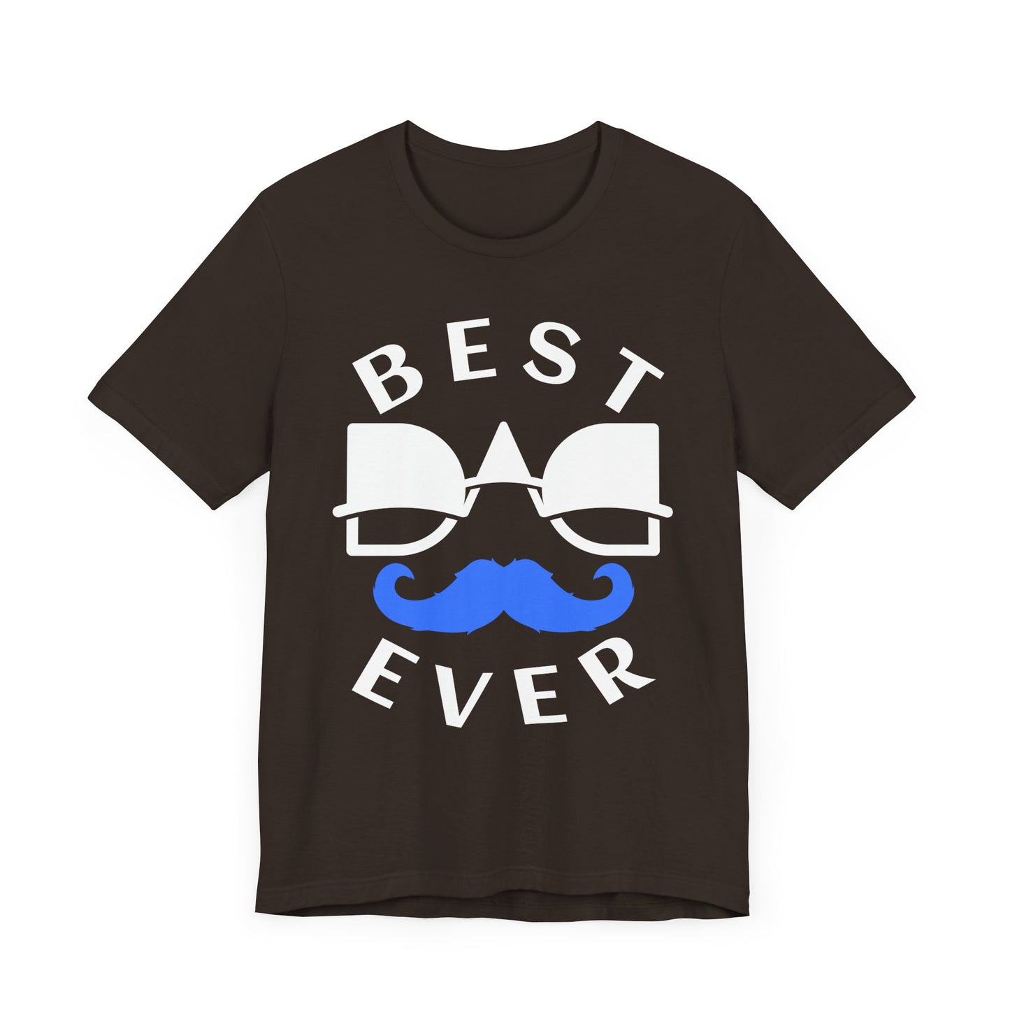 Funny Mustache Tee for Men, Perfect Gift for Dad, Birthday, Father's Day, Casual Wear, Unique Graphic T-Shirt
