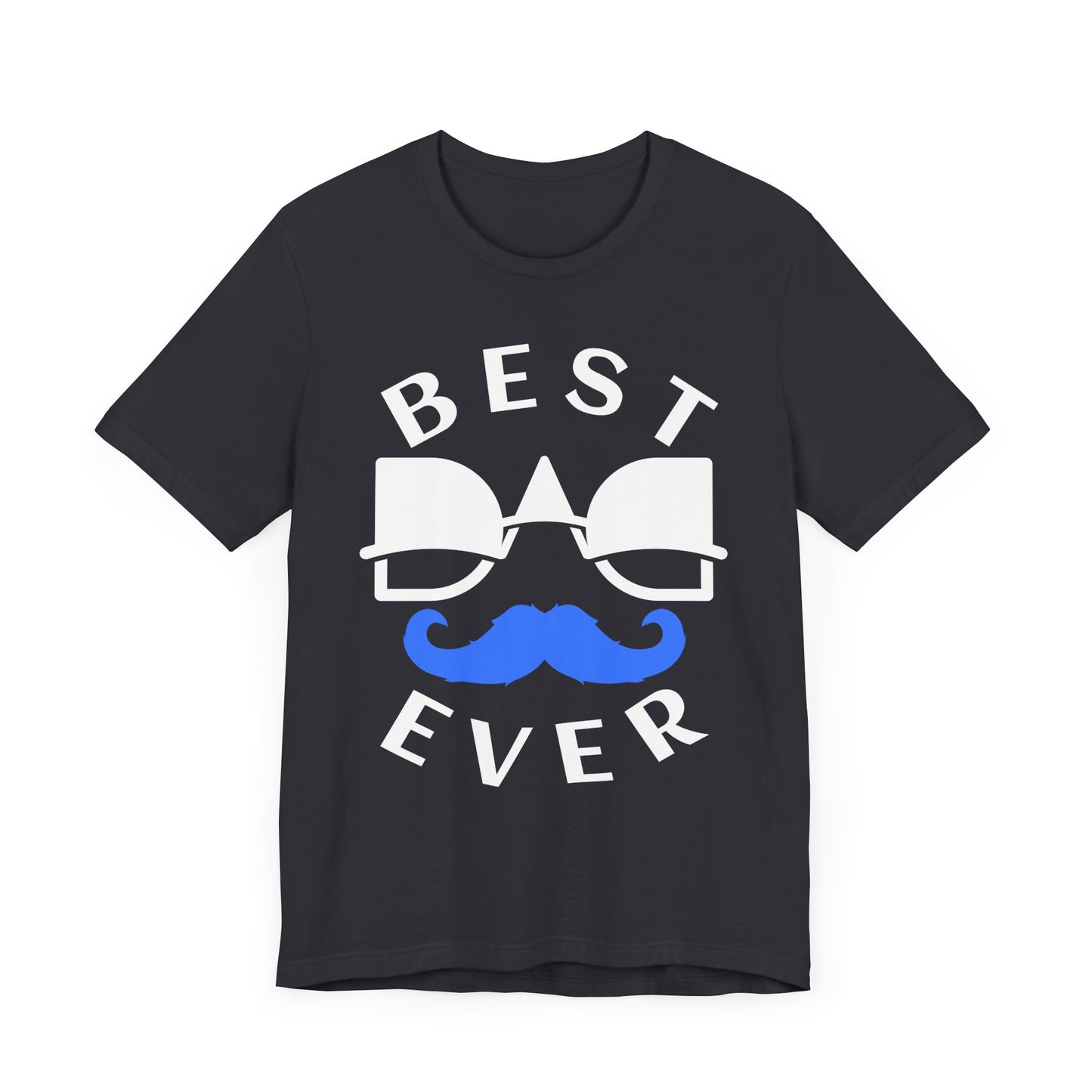 Funny Mustache Tee for Men, Perfect Gift for Dad, Birthday, Father's Day, Casual Wear, Unique Graphic T-Shirt
