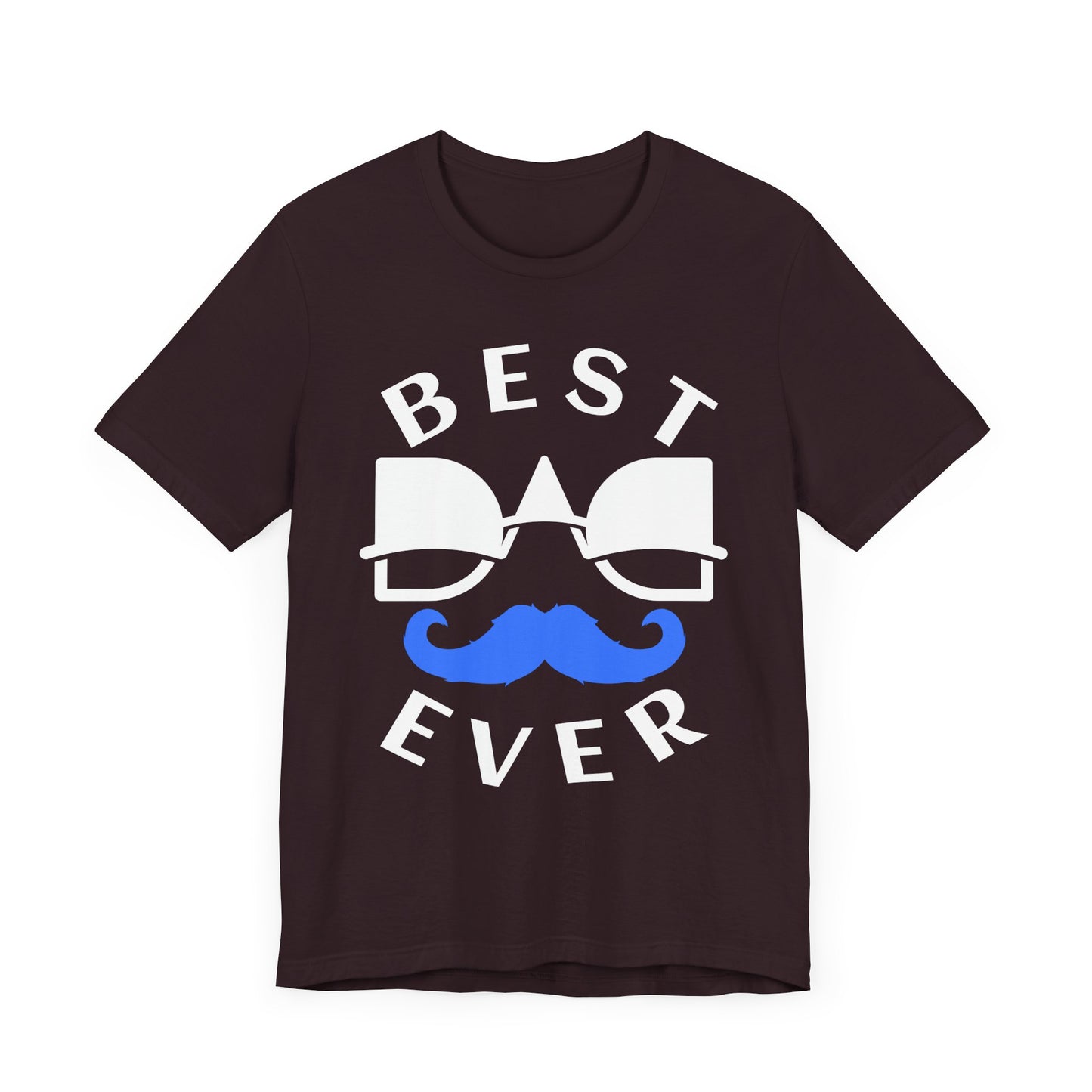 Funny Mustache Tee for Men, Perfect Gift for Dad, Birthday, Father's Day, Casual Wear, Unique Graphic T-Shirt