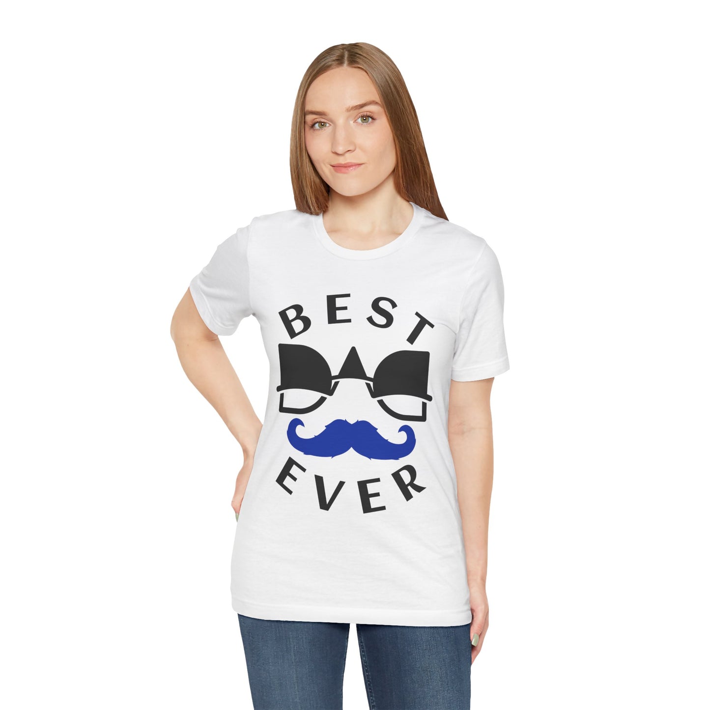 Best Ever Unisex Tee | Fun Gift for Dad, Cool T-Shirt for Father's Day, Casual Wear, Birthday Present, Family Gatherings