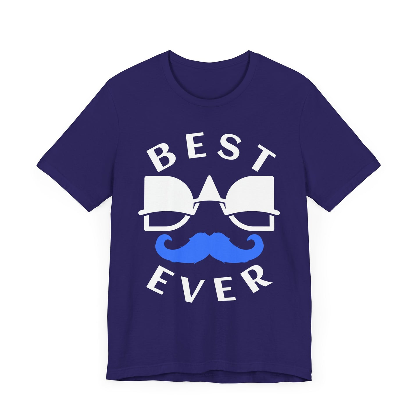 Funny Mustache Tee for Men, Perfect Gift for Dad, Birthday, Father's Day, Casual Wear, Unique Graphic T-Shirt