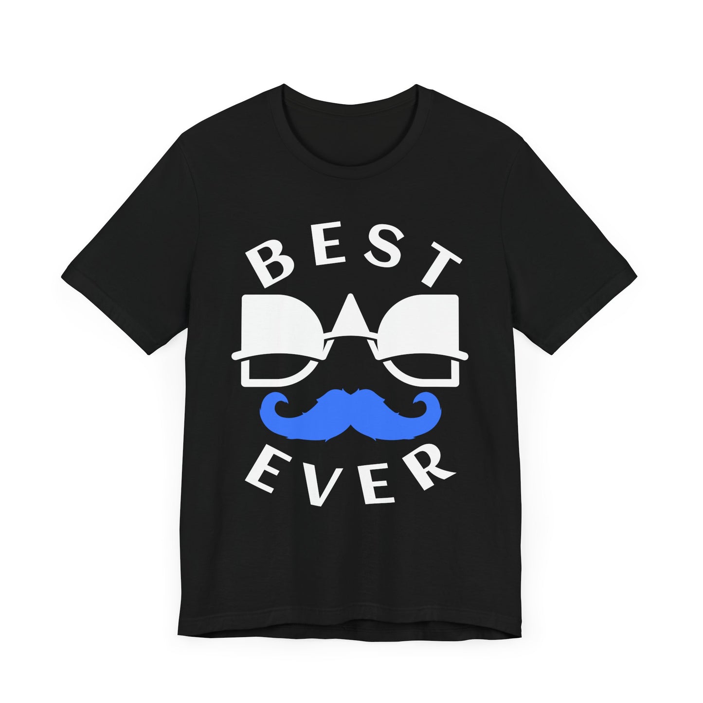 Funny Mustache Tee for Men, Perfect Gift for Dad, Birthday, Father's Day, Casual Wear, Unique Graphic T-Shirt