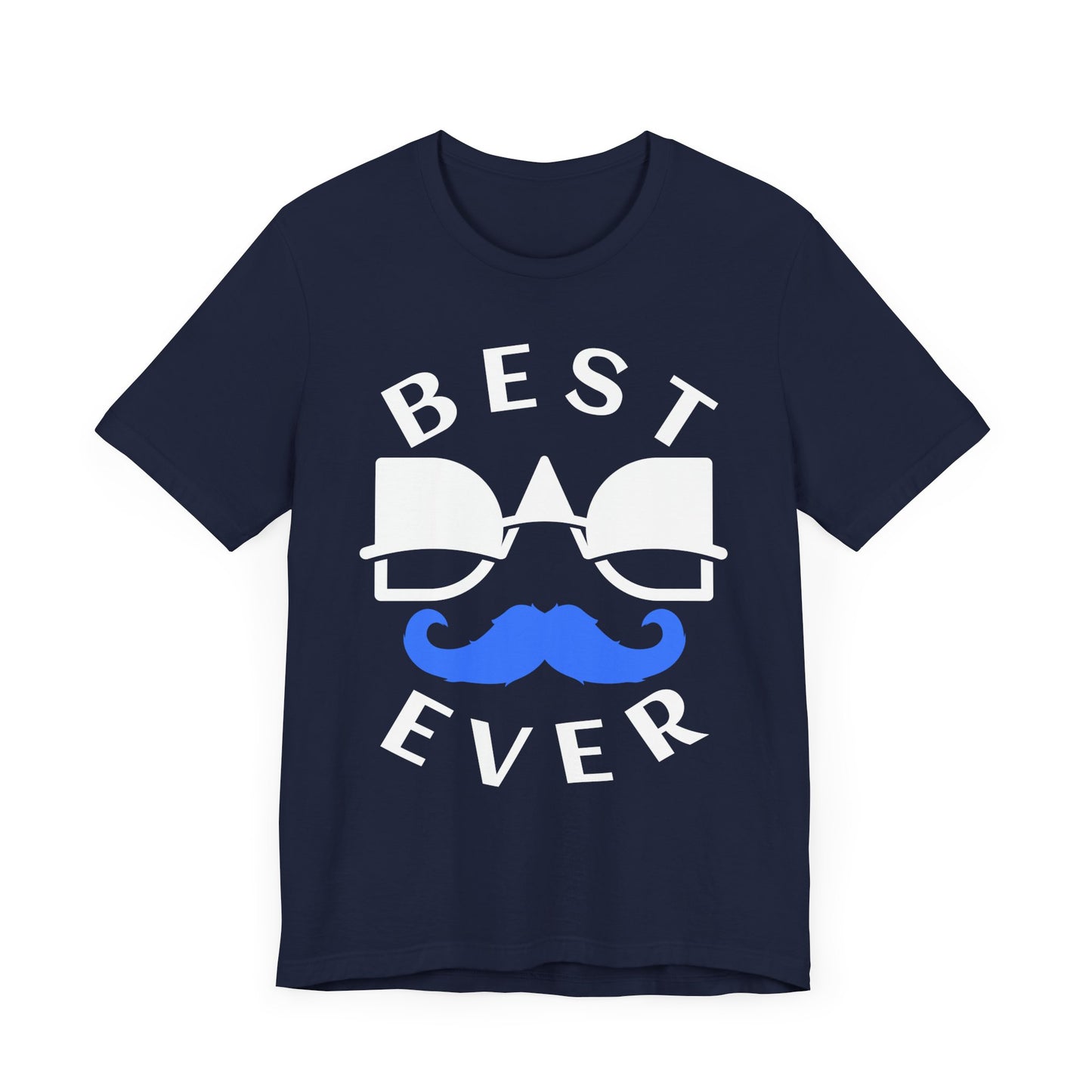 Funny Mustache Tee for Men, Perfect Gift for Dad, Birthday, Father's Day, Casual Wear, Unique Graphic T-Shirt