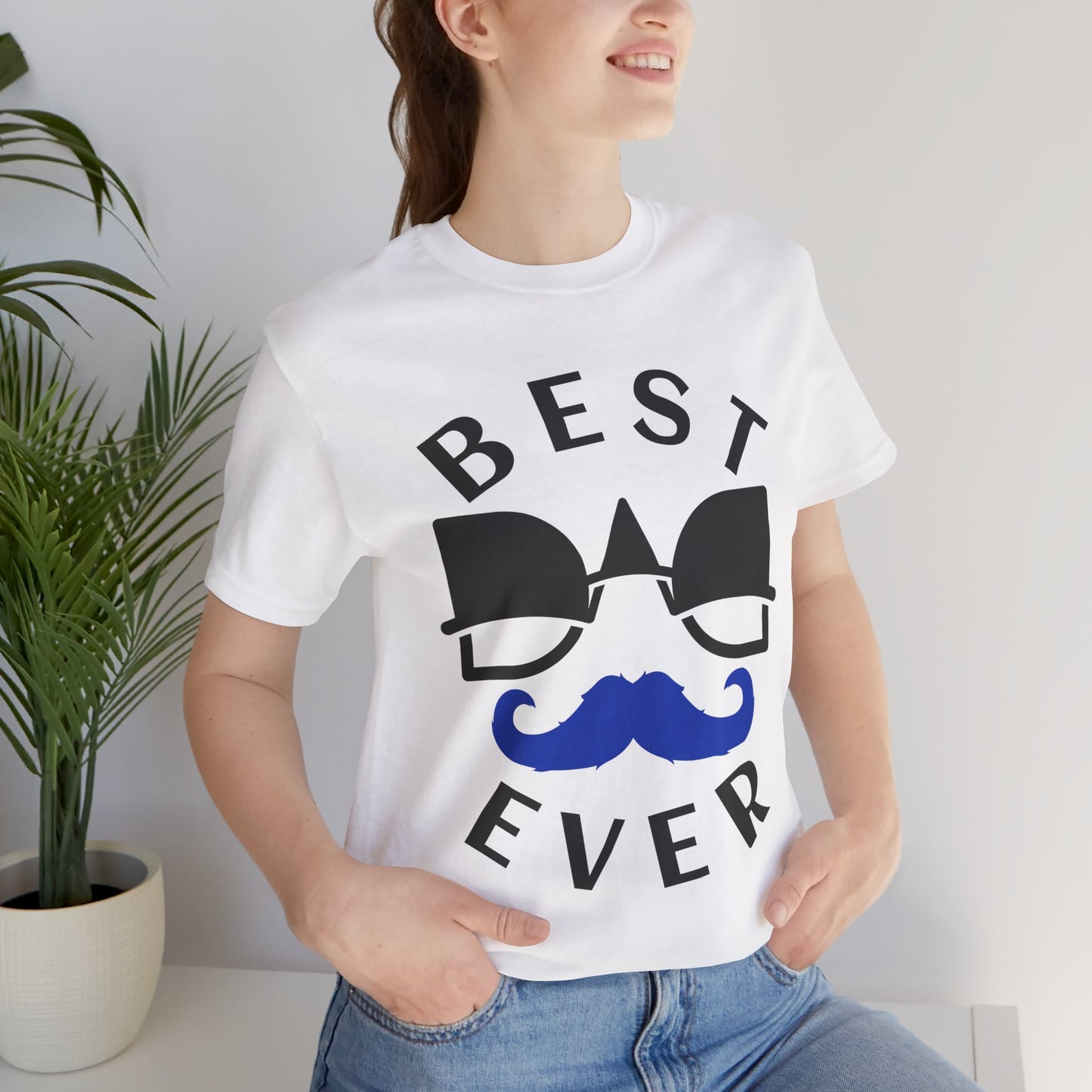 Best Ever Unisex Tee | Fun Gift for Dad, Cool T-Shirt for Father's Day, Casual Wear, Birthday Present, Family Gatherings